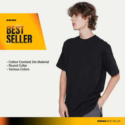 Erigo T-Shirt Basic Meghan Black Unisex