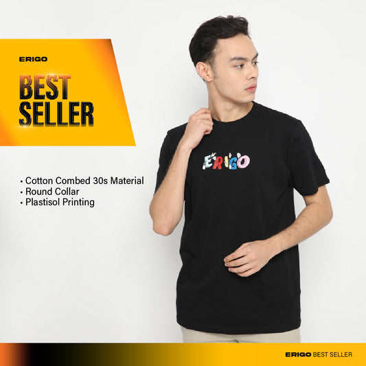 Erigo T-Shirt Vintage Gang Black Unisex