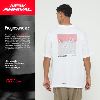 Erigo Progressive Tee The Flag White - Kaos Unisex