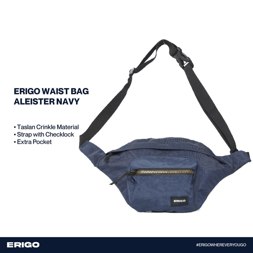 Erigo Waist Bag Aleister Navy Unisex