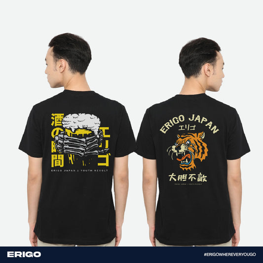 Erigo Buy 1 Get 2 T-Shirt Graphic Bundling 6 | Sakuto Black, Sanpaku Black