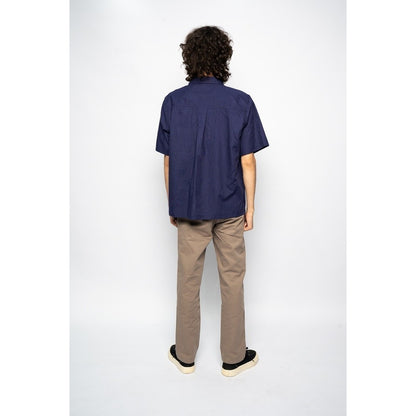 Erigo Short Sleeve Pocket Cataleya Navy Unisex