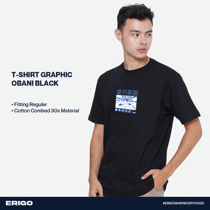 Erigo T-Shirt Graphic Obani Black