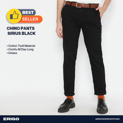 Erigo Chino Pants Sirius Black Unisex