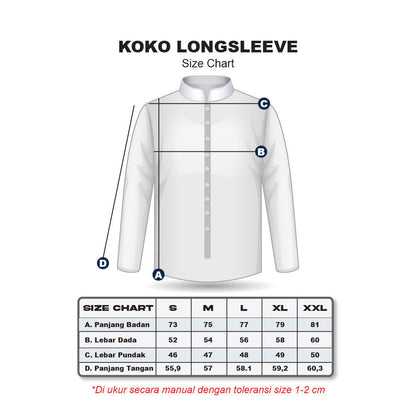 Erigo Koko Long Sleeve Bordir Ashar Grey