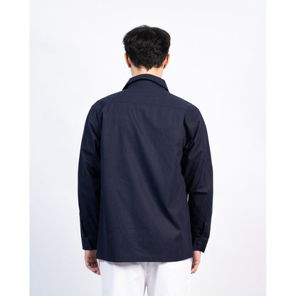 Erigo Shirt Jacket Dalvir Navy Unisex