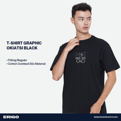 Erigo T-Shirt Graphic Okiatsi Black