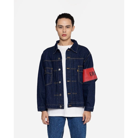 Erigo Denim Jacket Pocket Numa Raw Denim Unisex