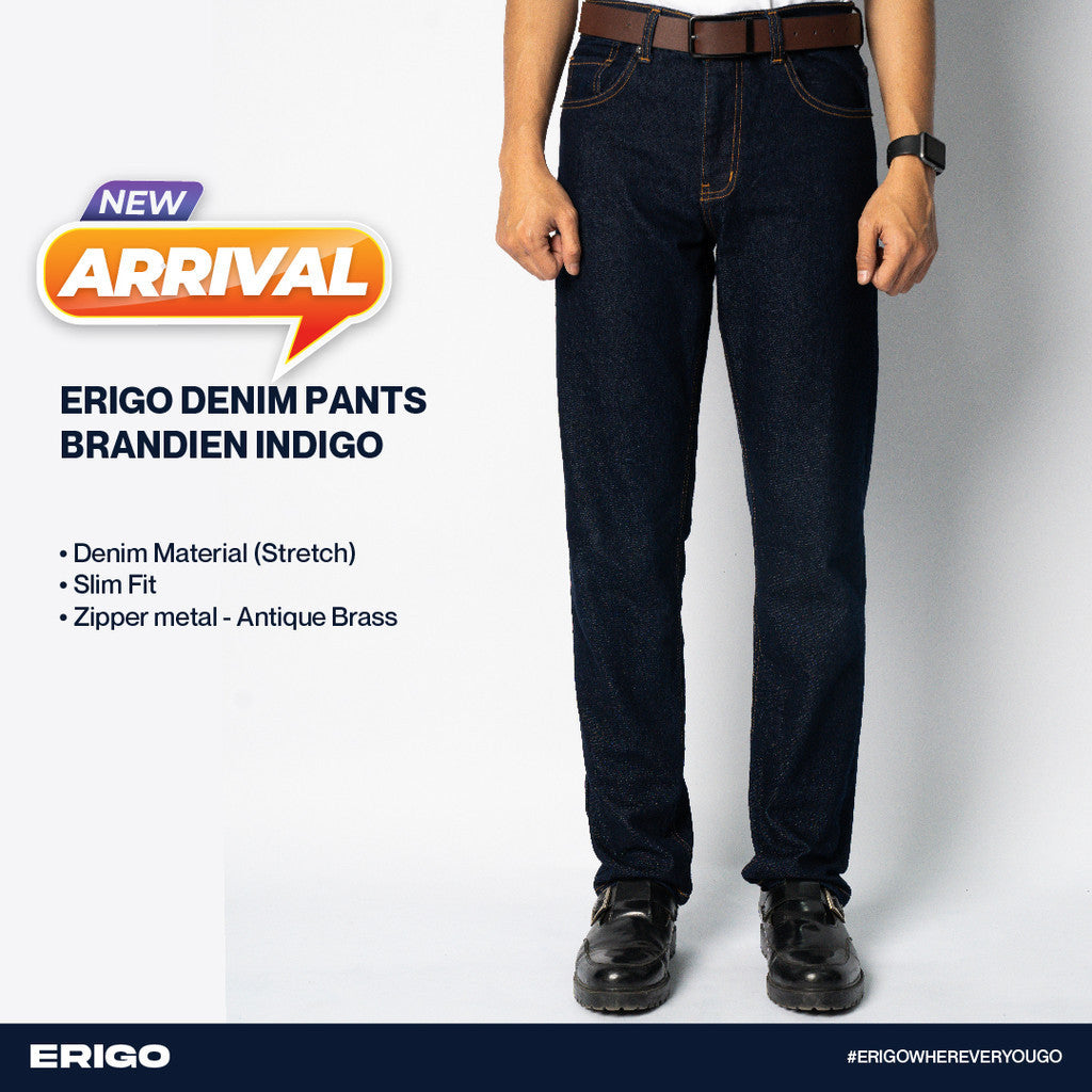 Erigo Denim Pants Brandien Indigo