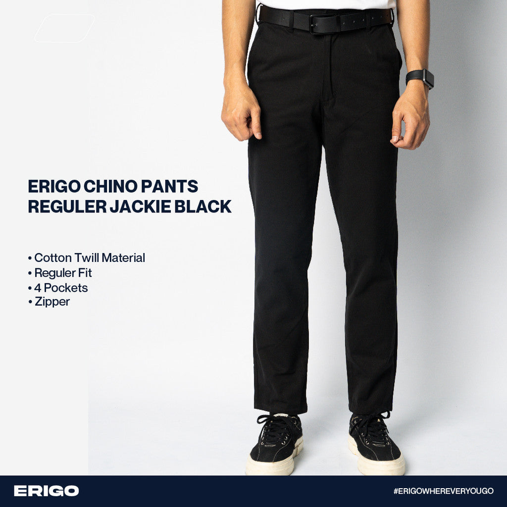 Erigo Chino Pants Reguler Jackie Black