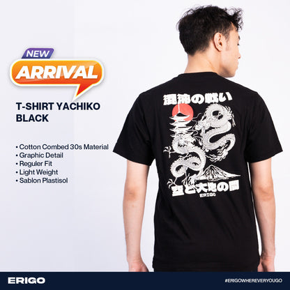 Erigo T-Shirt Yachiko Black Unisex