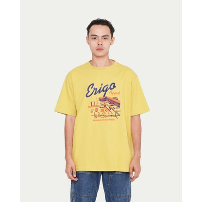 Erigo T-Shirt Oversize In Pool Lime Unisex