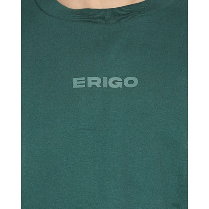 Erigo T-Shirt Oversize Nobert Green Unisex Unisex