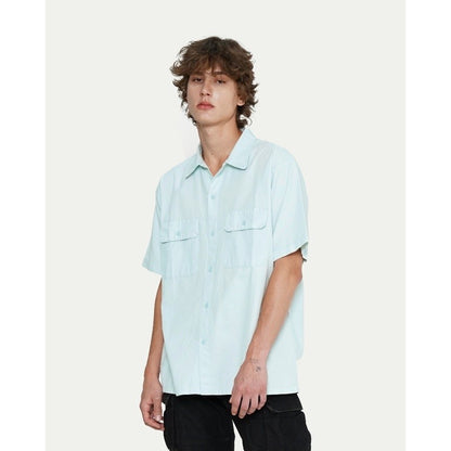 Erigo Work Shirt Ragnar Misty Blue Unisex