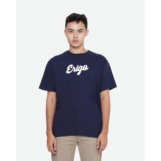 Erigo T-Shirt Basic Navy White Unisex