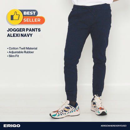 Erigo Jogger Pants Alexi Navy Unisex