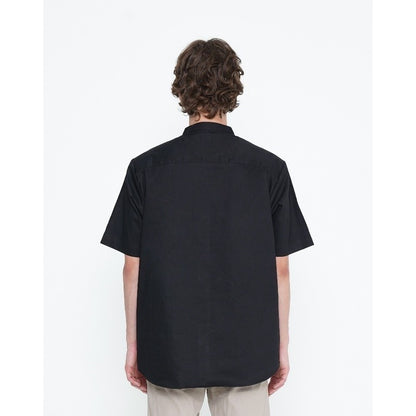 Erigo Kemeja Shanghai Short Sleeve Siebe Black Unisex