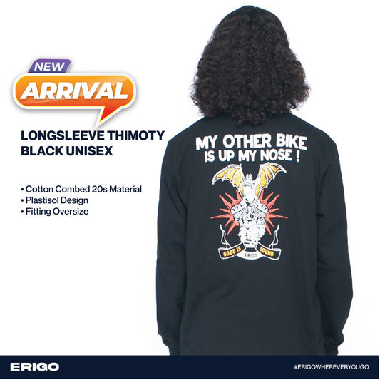 Erigo Longsleeve Thimoty Black Unisex