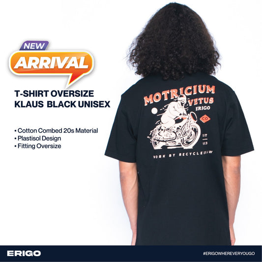 Erigo T-Shirt Oversize Klaus Black Unisex