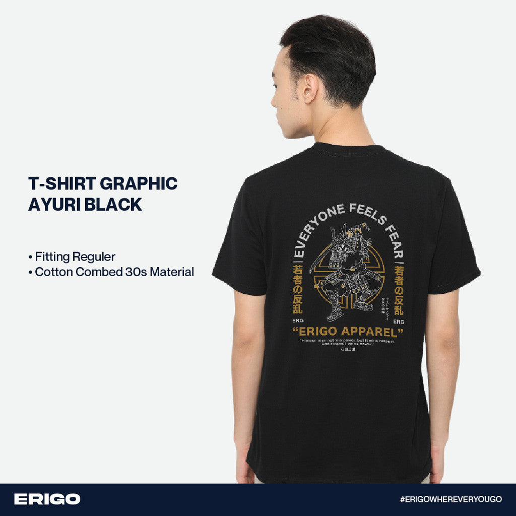 Erigo T-Shirt Graphic Ayuri Black