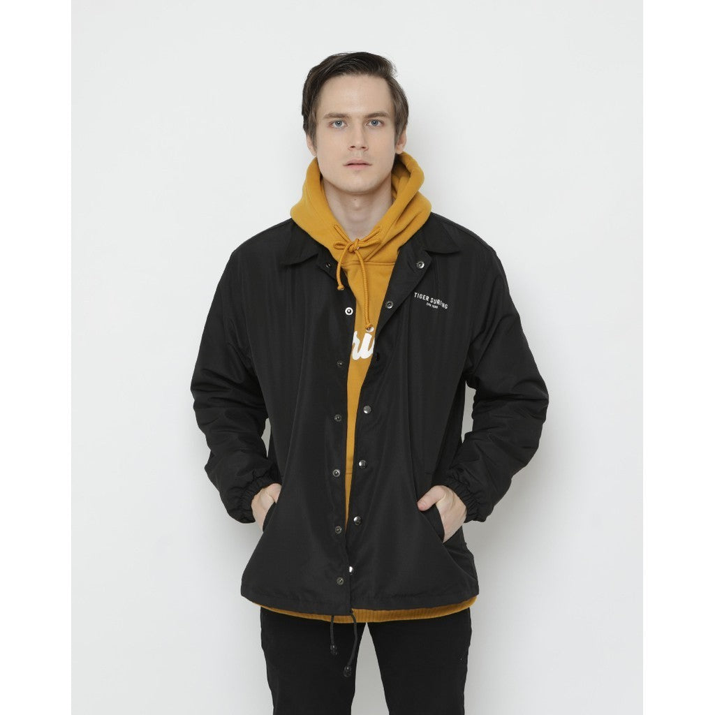 Erigo Coach Jacket Tiger Black Unisex