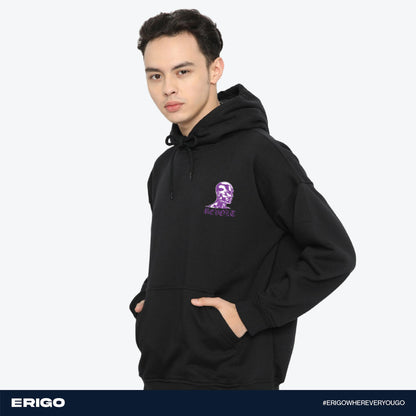 Erigo Hoodie Graphic Reyshan Black