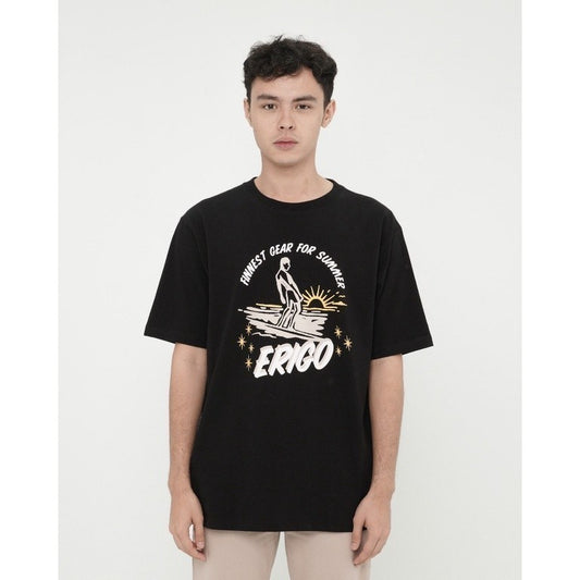 Erigo T-Shirt Oversize Finnest Summer Black Unisex