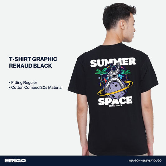 Erigo T-Shirt Graphic Renaud Black