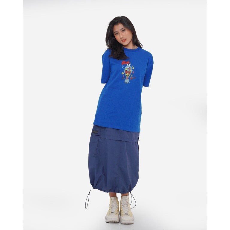 Erigo T-Shirt Oversize | JKT48 Raisha Blue