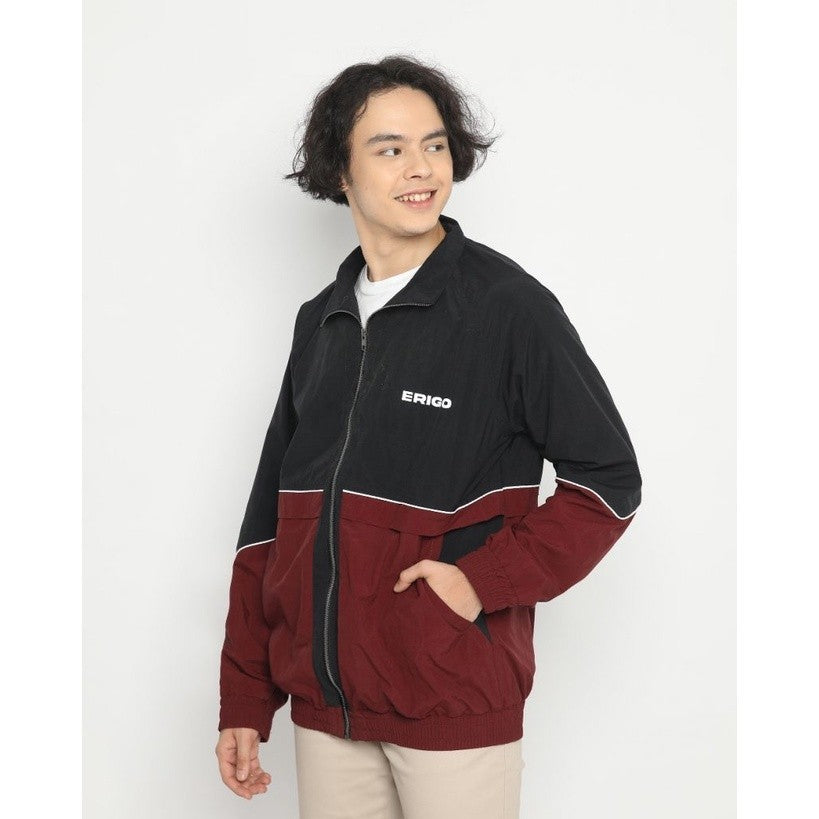 Erigo Windbreaker Clint Burgundy Unisex Unisex