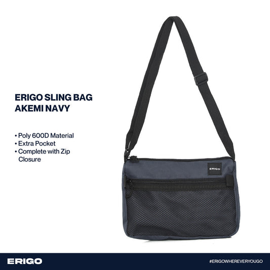 Erigo Sling Bag Akemi Navy Unisex