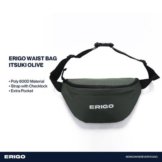 Erigo Waist Bag Itsuki Olive Unisex