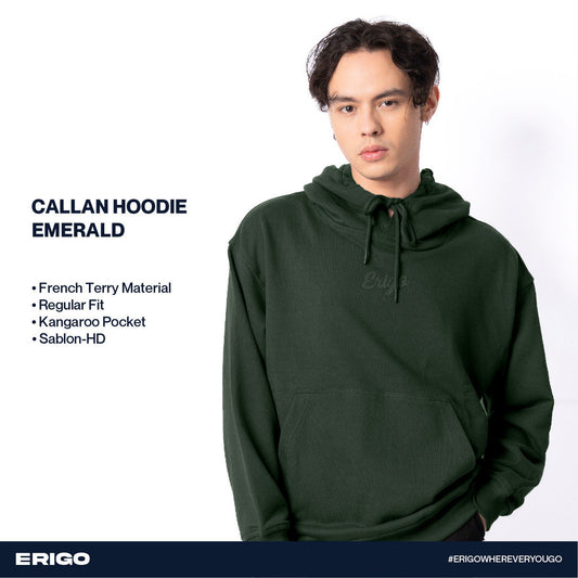 Erigo Hoodie Callan Emerald Unisex