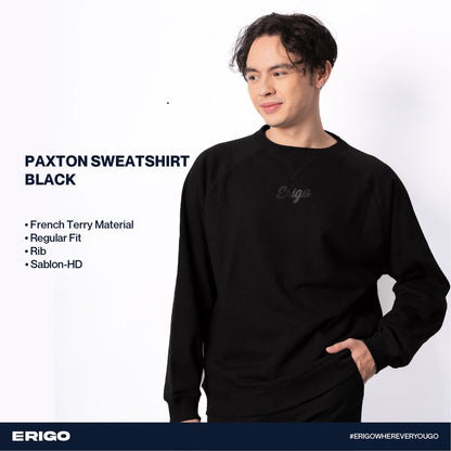 Erigo Sweatshirt Paxton Black Unisex