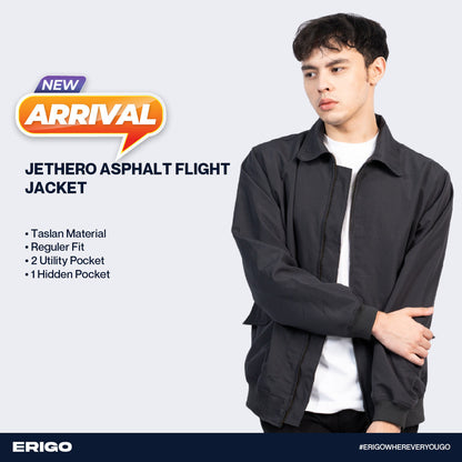 Erigo Flight Jacket Jethero Asphalt Unisex