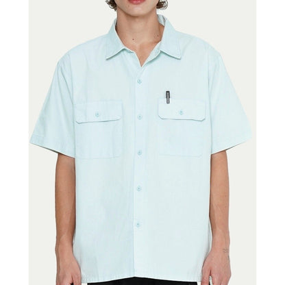 Erigo Work Shirt Ragnar Misty Blue Unisex