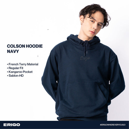 Erigo Hoodie Colson Navy Unisex