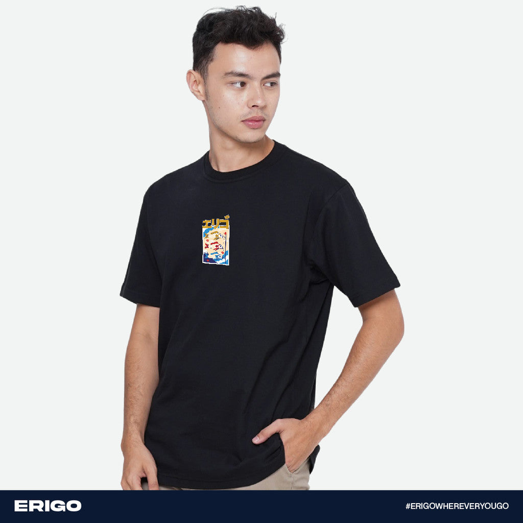 Erigo T-Shirt Graphic Otoki Black