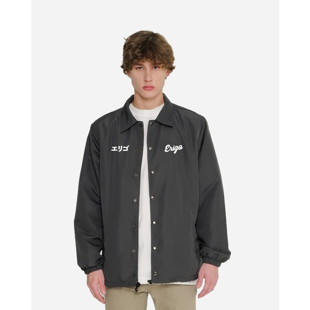 Erigo Fujinkai Coach Jacket Graphic Ryota Asphalt