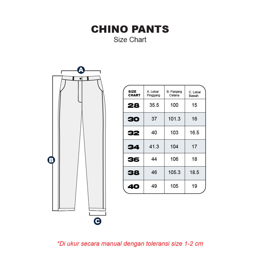 Erigo Chino Pants Reguler June Grey