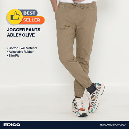 Erigo Jogger Pants Adley Olive Unisex