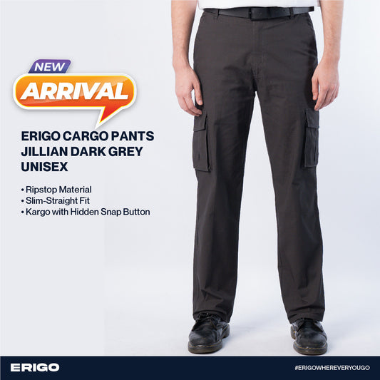 Erigo Cargo Pants Jillian Dark Grey Unisex