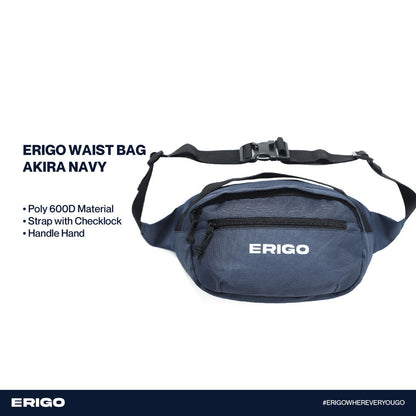 Erigo Waist Bag Akira Navy Unisex