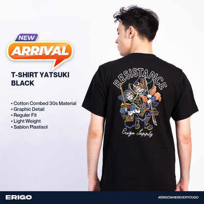 Erigo T-Shirt Yatsuki Black Unisex