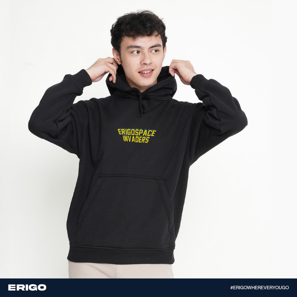 Erigo Hoodie Graphic Invaders Black