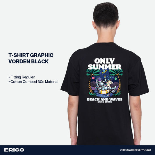 Erigo T-Shirt Graphic Vorden Black