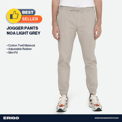 Erigo Jogger Pants Noa Light Grey