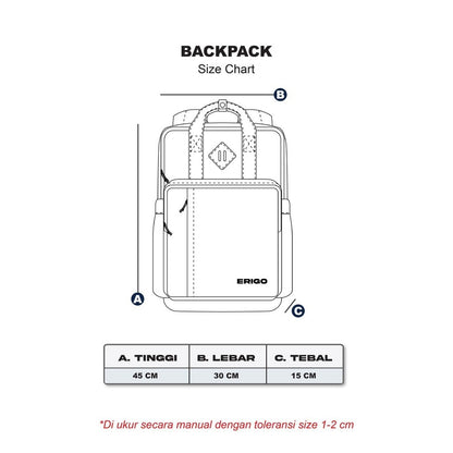 Erigo Backpack Osaka Olive Unisex