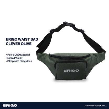 Erigo Waist Bag Clever Olive Unisex