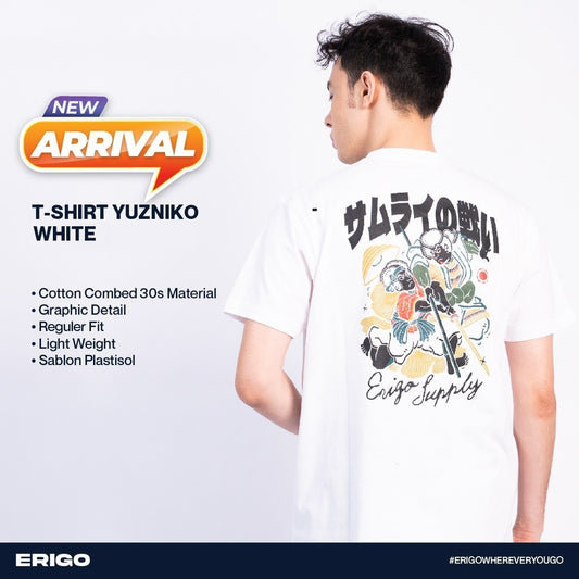 Erigo T-Shirt Yuzniko White Unisex